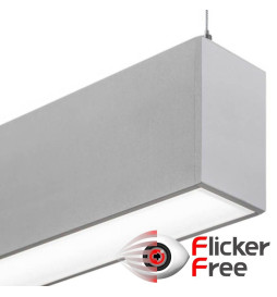 Lámpara Lineal Colgante - MUNICH PLATA- 0.5m - 1m - 1,5m - 2m - IP20