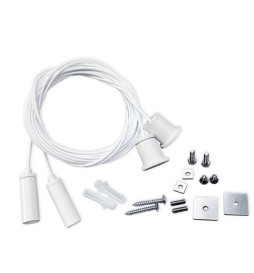 Lineaarinen lamppu - riipus - MÜNCHEN VALKOINEN - 0,5 m - 1 m - 1,5 m - 2 m - IP20