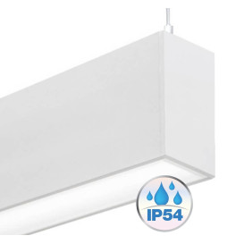 Lineaarinen lamppu - riipus - MÜNCHEN VALKOINEN - 0,5 m - 1 m - 1,5 m - 2 m - IP20