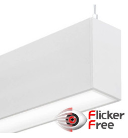 Linearlampe Pendelleuchte - MÜNCHEN WEISS - 0,5 m - 1 m - 1,5 m - 2 m - IP20