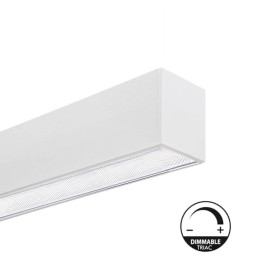 Lineare LED - Deckenaufbauleuchte - MÜNCHEN MINI WEISS - 0,5 m - 1 m - 1,5 m - 2 m - IP54