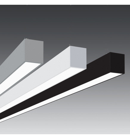 Linear LED Batten - MUNICH MINI BLACK - 0.5m - 1m - 1.5m - 2m - IP54