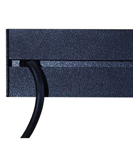 Lineær lampe - overfladeloft  - MÜNCHEN  MINI SORT - 0,5 m - 1 m - 1,5 m - 2 m - IP54