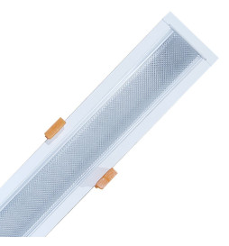 Lineare LED -  Einbau -  MOSKAU MINI WEISS - 0,5 m - 1 m - 1,5 m - 2 m - IP54