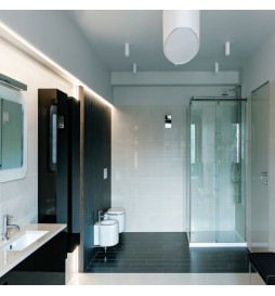 LED Linear luminaire - Recessed -  MOSCOW MINI WHITE  - 0.5m - 1m - 1.5m - 2m - IP54