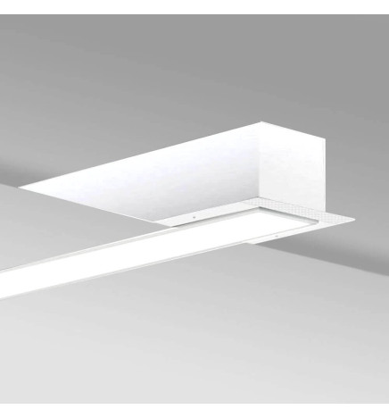 Apparecchio Lineare LED - Incasso -  MOSCA MINI BIANCA - 0.5m - 1m - 1.5m - 2m - IP54