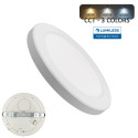 MOSS Cirkulär vit taklampa 6W justerbar downlight - CCT
