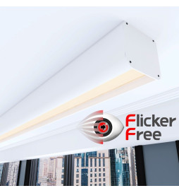 Régua Linear LED - ANTONIO Branco - 0,5m - 1m - 1,5m - 2m