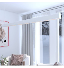 Lineaarinen lamppu LED - riipus - ANTHONY Valkoinen - 0,5 m - 1m - 1,5m - 2m