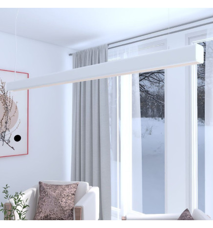 Linear Lamp Pendant LED -  White - 0.5m - 1m - 1.5m - 2m