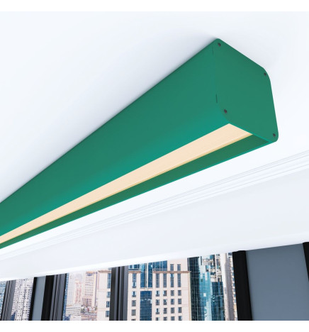 Régua Linear LED - ANTONIO Patina verde - 0,5m - 1m - 1,5m - 2m