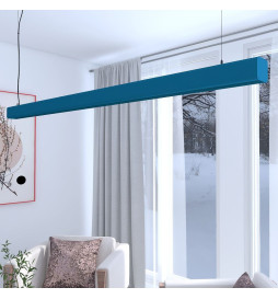 Linear Lamp Pendant LED - ANTHONY AZURE BLUE- 0.5m - 1m - 1.5m - 2m
