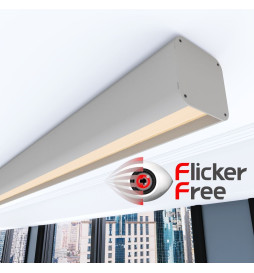 Plafoniera LED lineare - ANTONIO Grigio pietra- 0.5m - 1m - 1.5m - 2m