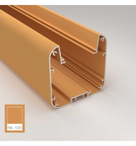 Plafoniera LED lineare - ANTONIO Grigio pietra- 0.5m - 1m - 1.5m - 2m