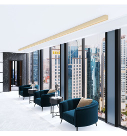 Linear LED Batten - ANTHONY ivory - 0.5m - 1m - 1.5m - 2m