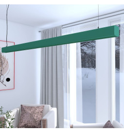 Linjär lampa LED - hängande - ANTHONY patina grön- 0,5 m - 1m - 1,5m - 2m