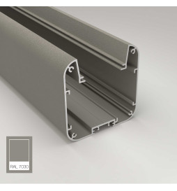 Linearlampe Pendelleuchte LED - ANTONIUS Steingrau- 0,5 m - 1m - 1,5m - 2m