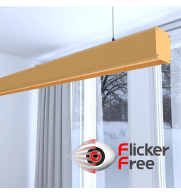 Lampe Linéaire Suspension LED - ANTOINE Gris pierre- 0,5m - 1m - 1,5m - 2m