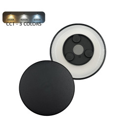 LED- Vegglampe - 9W - MOON - Velgbar CCT-farge - IP65