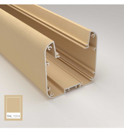 Lâmpada Linear Pendente LED - ANTONIO Marfim - 0,5m - 1m - 1,5m - 2m