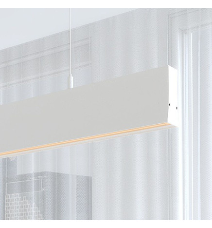 Lineaarinen lamppu LED - riipus -LOLA Valkoinen - 0,5 m - 1m - 1,5m - 2m