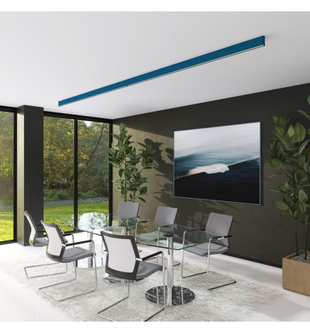 Regleta Lineal Colgante LED - LOLA Azul Azur - 0.5m - 1m - 1,5m - 2m