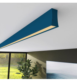 Linear LED Batten - LOLA azure blue- 0.5m - 1m - 1.5m - 2m