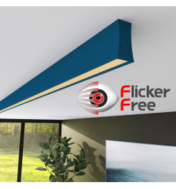 Régua Linear  LED - LOLA Azul azure- 0,5m - 1m - 1,5m - 2m