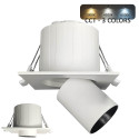 Foco Empotrable Cuadrado LED 6W Ajustable y Direccionable - CCT
