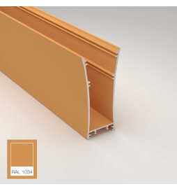 Lâmpada Linear Pendente LED - LOLA Cinza pedra - 0,5m - 1m - 1,5m - 2m