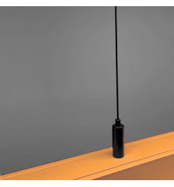 Lineaarinen lamppu LED - riipus -LOLA kiviharmaa - 0,5 m - 1m - 1,5m - 2m