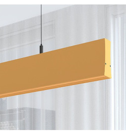 Lineær lampe LED - vedhæng - LOLA stengrå - 0,5 m - 1m - 1,5m - 2m