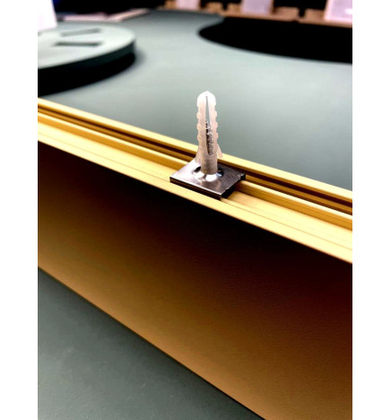 Régua Linear  LED - LOLA Amarelo pastel- 0,5m - 1m - 1,5m - 2m