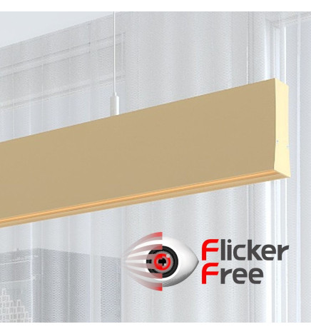 Lampada lineare Sospensione LED - LOLA Avorio - 0.5m - 1m - 1.5m - 2m