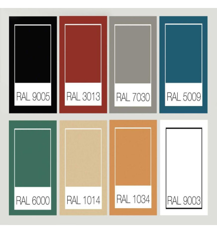 Plafoniera LED lineare - LOLA Rosso pomodoro- 0.5m - 1m - 1.5m - 2m