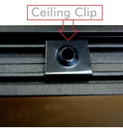 Linear LED Batten - LOLA ivory - 0.5m - 1m - 1.5m - 2m