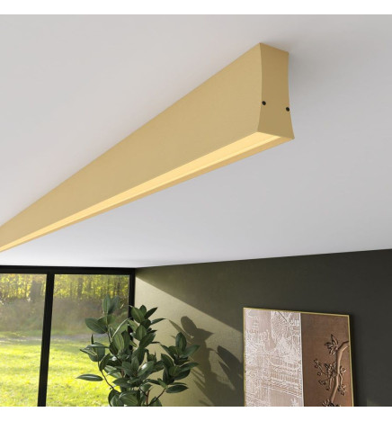 Linear LED Batten - LOLA ivory - 0.5m - 1m - 1.5m - 2m