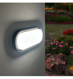 Wall Light Led Ceiling Black 18W IP65 TABY - CCT 3000K 4000K y 6000K