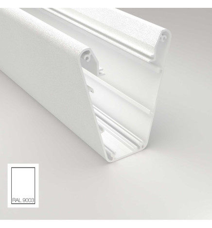 Lineær lampe LED - vedhæng - CARMEN Hvid - 0,5 m - 1m - 1,5m - 2m