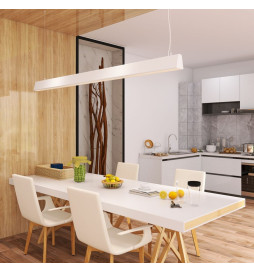 Linear Lamp Pendant LED - CARMEN White - 0.5m - 1m - 1.5m - 2m