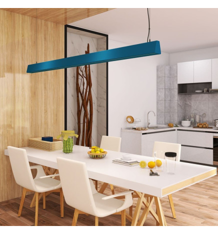 Lâmpada Linear Pendente LED - CARMEN Branco - 0,5m - 1m - 1,5m - 2m