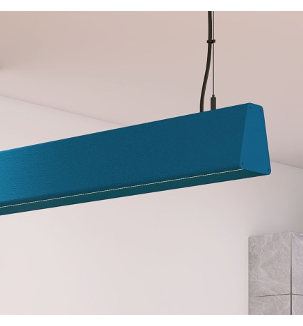 Lineær lampe LED - vedhæng - CARMEN Hvid - 0,5 m - 1m - 1,5m - 2m