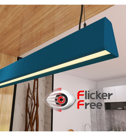 Linjär lampa LED - hängande - CARMEN Vit - 0,5 m - 1m - 1,5m - 2m