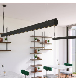 Lâmpada Linear Pendente LED - PACO Branco - 0,5m - 1m - 1,5m - 2m