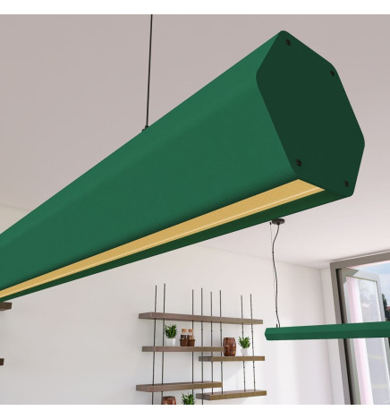 Linearlampe Pendelleuchte LED - PACO Patinagrün - 0,5 m - 1m - 1,5m - 2m