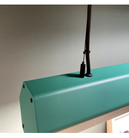 Lineaarinen lamppu LED - riipus - PACO patinanvihreä - 0,5 m - 1m - 1,5m - 2m