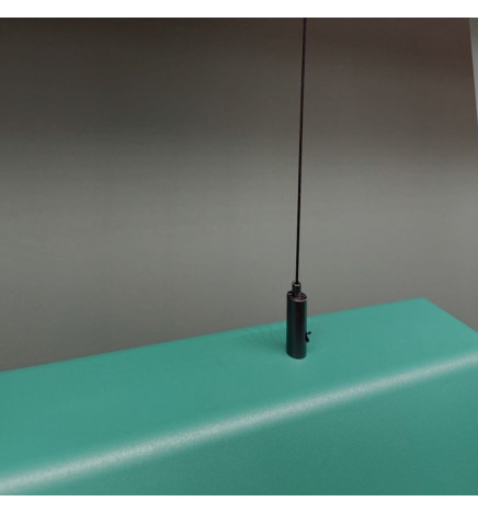 Linjär lampa LED - hängande - PACO patinagrön - 0,5 m - 1m - 1,5m - 2m