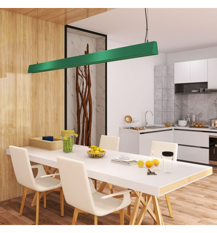 Linearlampe Pendelleuchte LED - CARMEN schwarz- 0,5 m - 1m - 1,5m - 2m