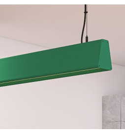 Lineær lampe LED - vedhæng - CARMEN sort - 0,5 m - 1m - 1,5m - 2m