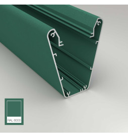 Lâmpada Linear Pendente LED - CARMEN Preto  - 0,5m - 1m - 1,5m - 2m